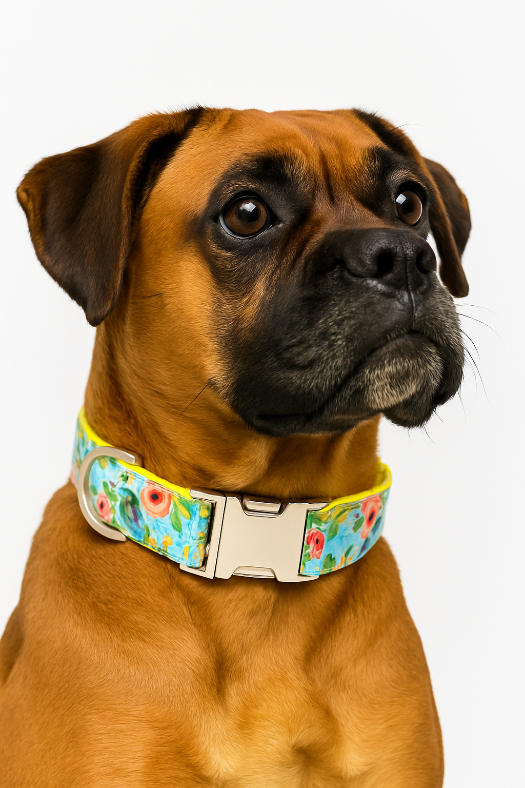 Sunny Bloom Floral Dog Collar