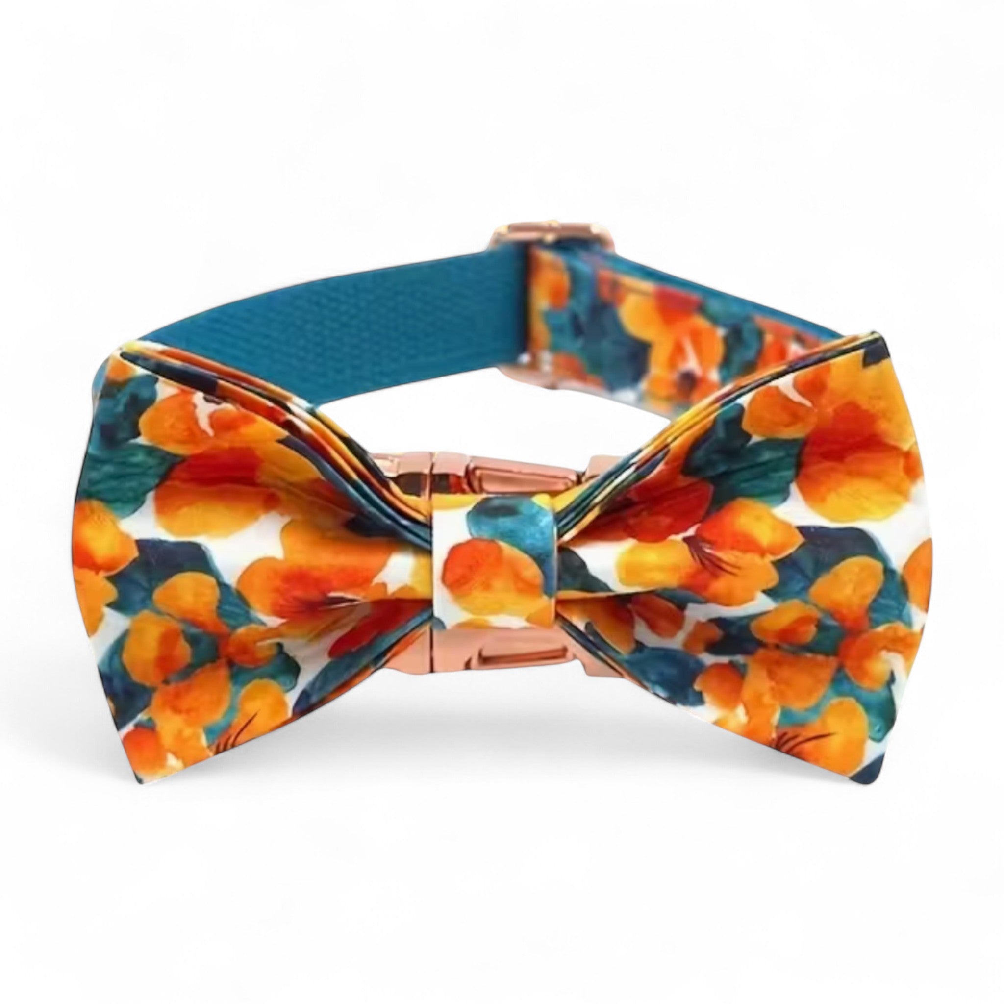 Golden Bloom Dog Collar & Leash Set