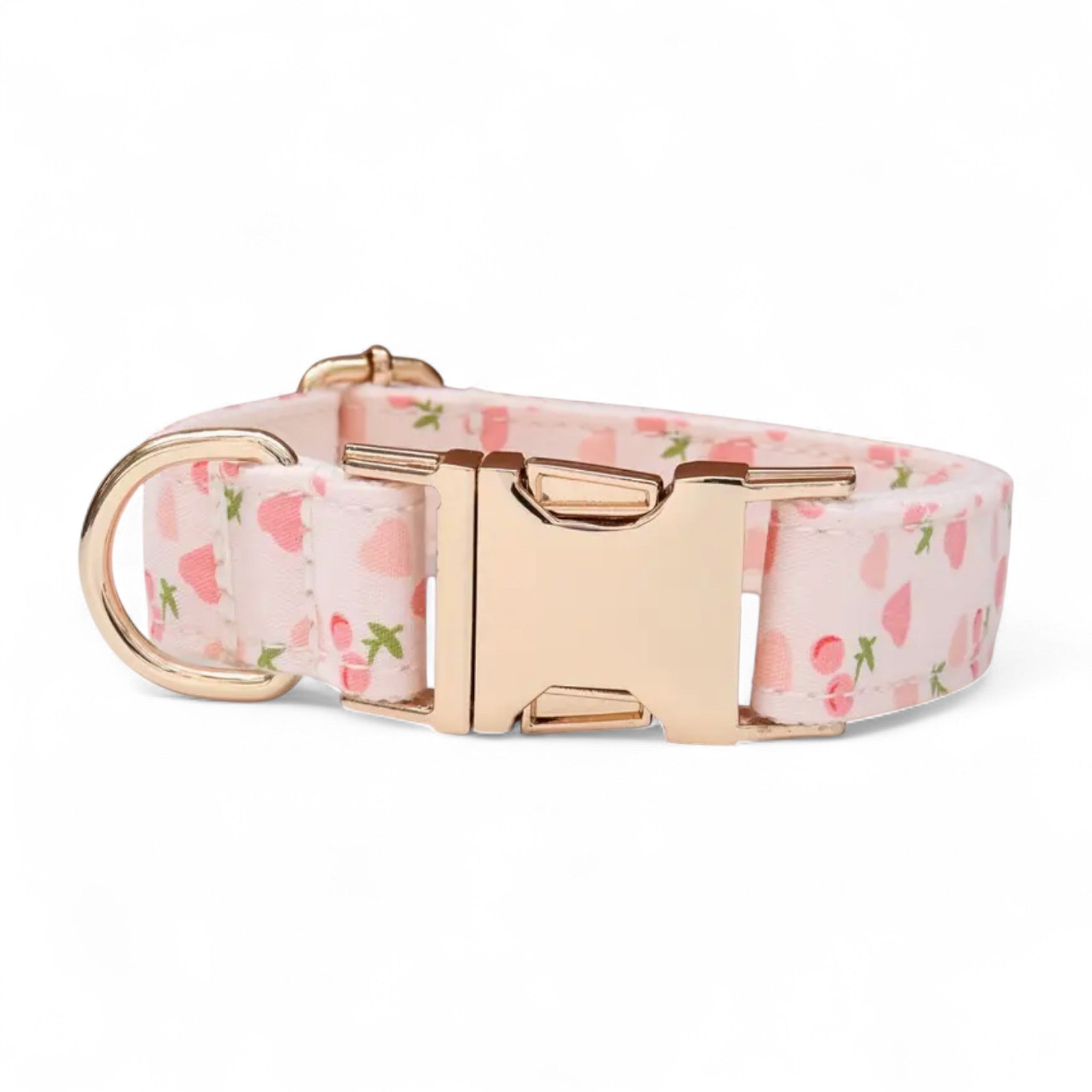Strawberry Dream Dog Collar & Leash Set