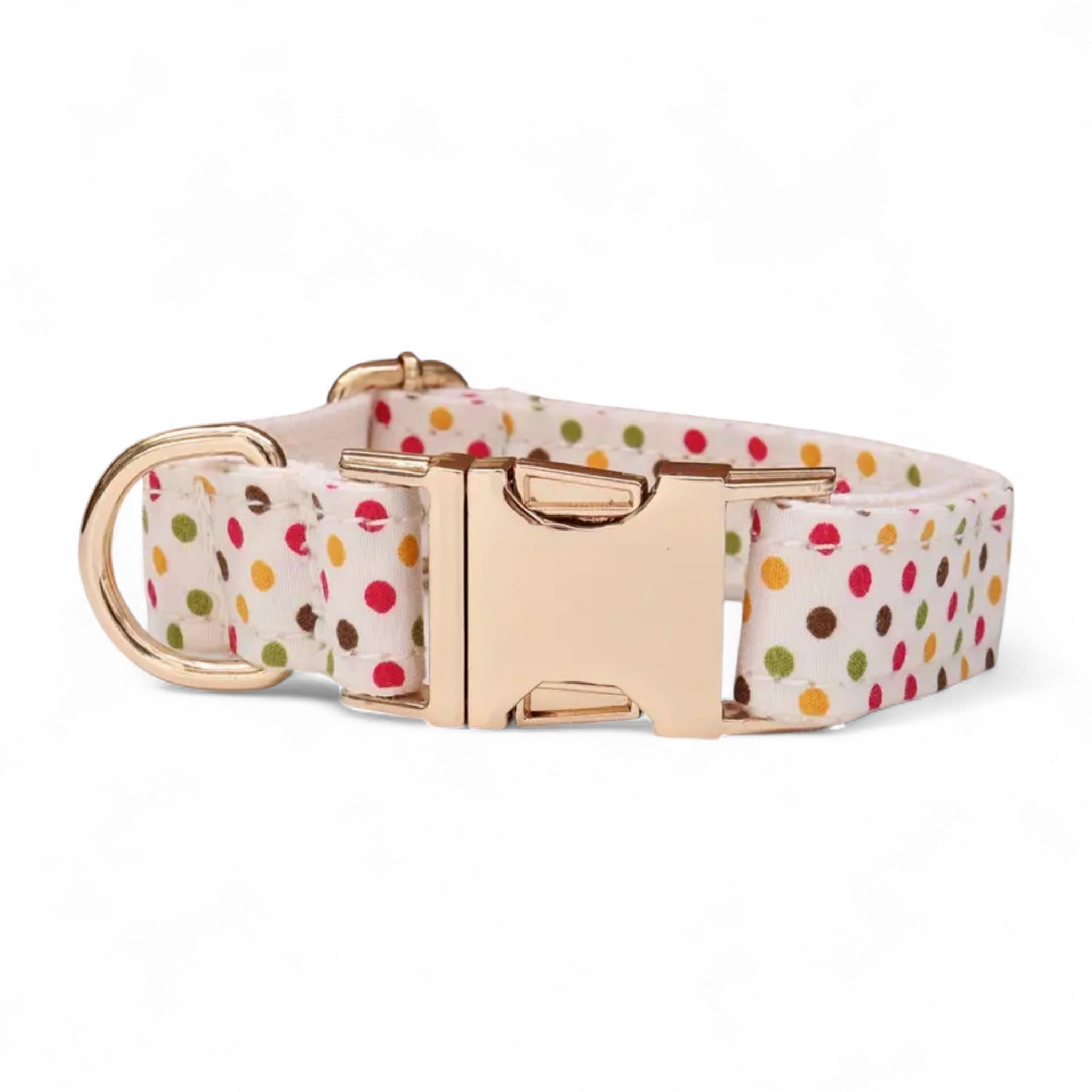 Confetti Dots Dog Collar & Leash Set
