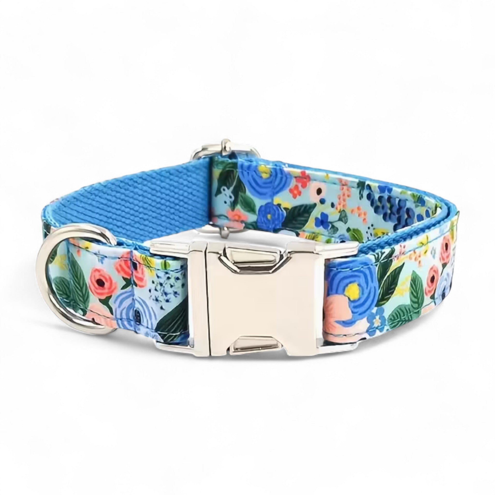 Bluebell Meadow Floral dog Collar